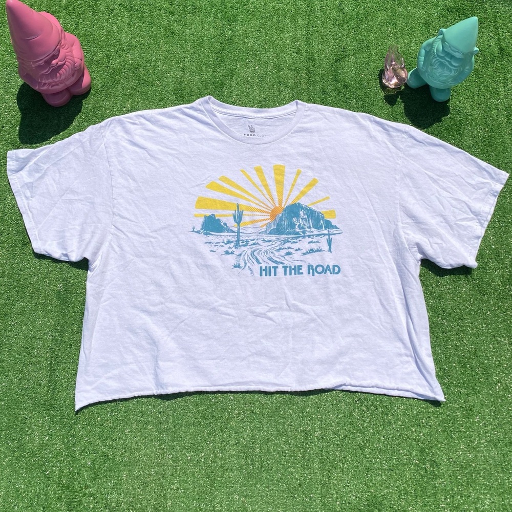 Hit The Road Crop Top by Junk Food Clothing